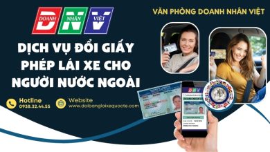 Dịch vụ đổi giấy phép lái xe cho người nước ngoài