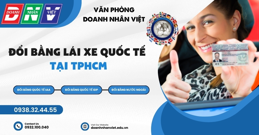 Đổi bằng lái xe quốc tế TPHCM