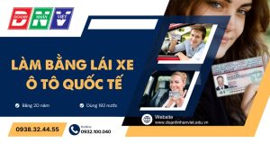 Làm bằng lái xe ô tô quốc tế