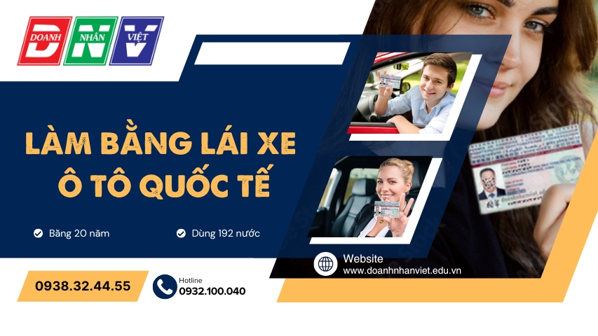 Làm bằng lái xe ô tô quốc tế