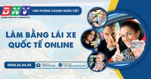 Làm bằng lái xe quốc tế online