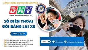 Số điện thoại đổi bằng lái xe