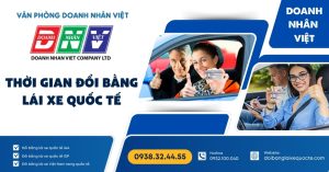 Thời gian đổi bằng lái xe quốc tế