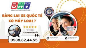 Bằng lái xe quốc tế có mấy loại ?