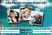 Bằng lái xe quốc tế IDP và IAA khác nhau như thế nào ?