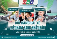 Đổi bằng lái xe Việt Nam sang Nhật Bản