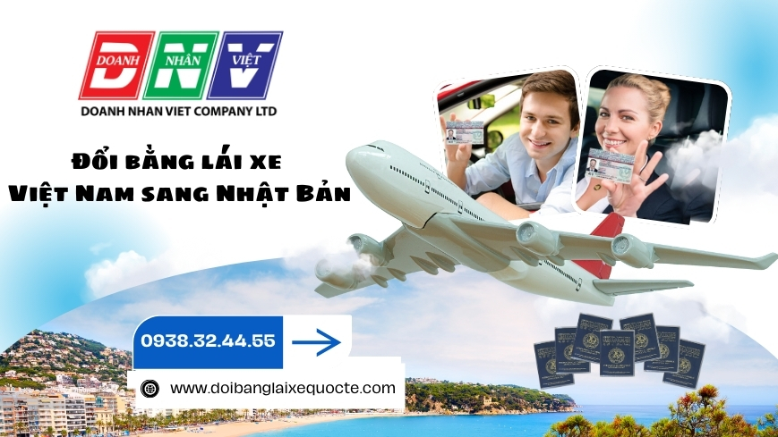 Đổi bằng lái xe Việt Nam sang Nhật Bản