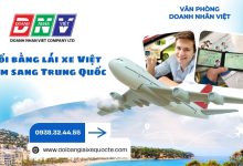 Đổi bằng lái xe Việt Nam sang Trung Quốc
