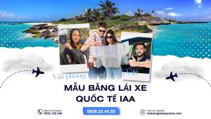 Mẫu bằng lái xe quốc tế IAA