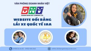 Website đổi bằng lái xe quốc tế IAA