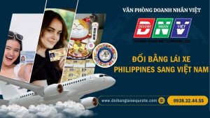 Đổi bằng lái xe Philippines sang Việt Nam