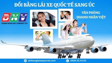 Đổi bằng lái xe quốc tế sang Úc