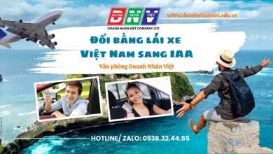 Đổi bằng lái xe Việt Nam sang IAA