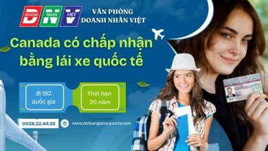 Canada có chấp nhận bằng lái xe quốc tế