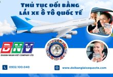 Thủ tục đổi bằng lái xe ô tô quốc tế