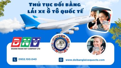 Thủ tục đổi bằng lái xe ô tô quốc tế