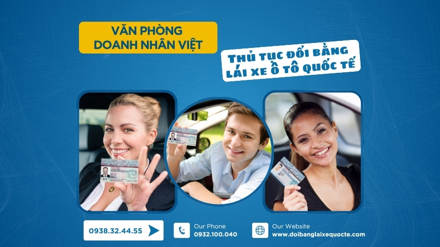 Thủ tục đổi bằng lái xe ô tô quốc tế