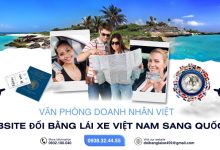 Website đổi bằng lái xe Việt Nam sang quốc tế