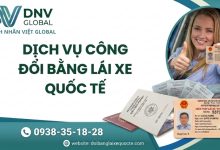 Dịch vụ công đổi bằng lái xe quốc tế