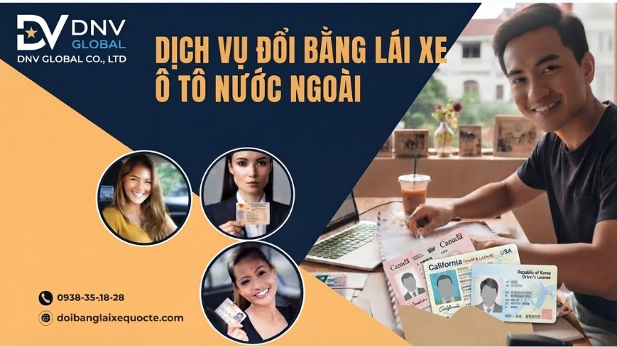Dịch vụ đổi bằng lái xe ô tô nước ngoài