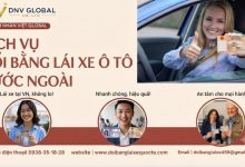 Dịch vụ đổi bằng lái xe ô tô nước ngoài