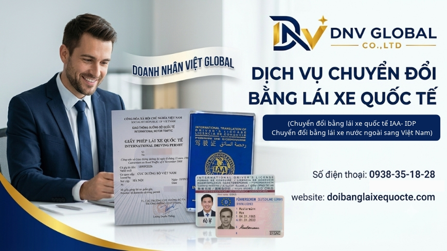 Dịch vụ chuyển đổi bằng lái xe quốc tế