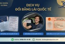 Dịch vụ đổi bằng lái quốc tế
