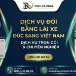Dịch vụ đổi bằng lái xe Đức sang Việt Nam