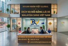 Dịch vụ đổi bằng lái xe Malaysia sang Việt Nam