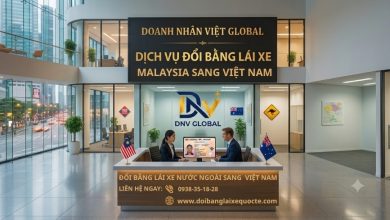 Dịch vụ đổi bằng lái xe Malaysia sang Việt Nam
