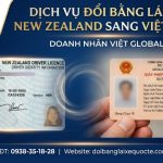 Dịch vụ đổi bằng lái xe New Zealand sang Việt Nam