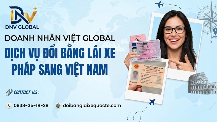 Dịch vụ đổi bằng lái xe Pháp sang Việt Nam