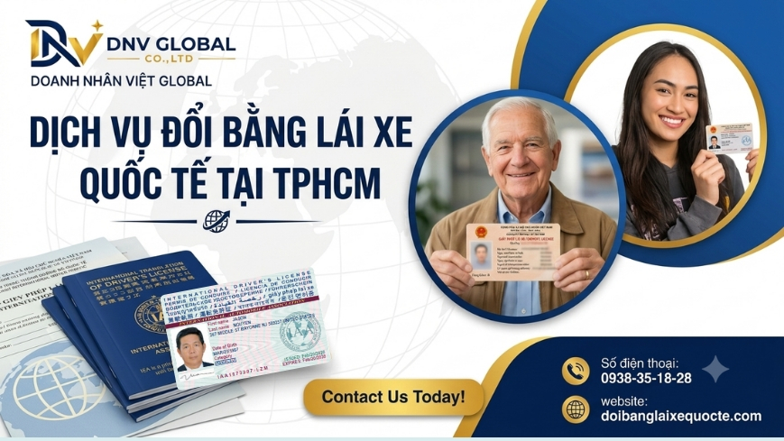 Dịch vụ đổi bằng lái xe quốc tế tại TPHCM