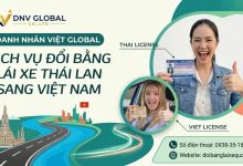 Dịch vụ đổi bằng lái xe Thái Lan sang Việt Nam