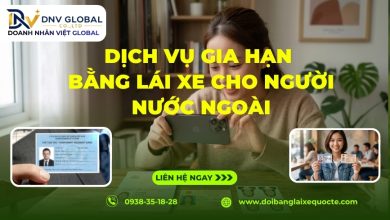 Dịch vụ gia hạn bằng lái xe cho người nước ngoài