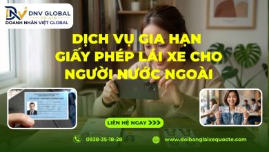 Dịch vụ gia hạn giấy phép lái xe cho người nước ngoài