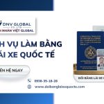 Dịch vụ làm bằng lái xe quốc tế